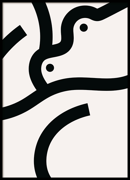 Bold Body No2 Plakat i gruppen Plakater / Grafisk  hos Desenio AB (14026)