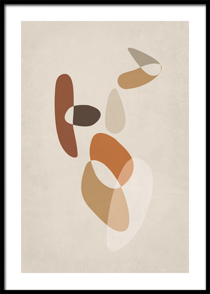 Body Shapes No1 Plakat i gruppen Plakater / Grafisk  hos Desenio AB (14885)