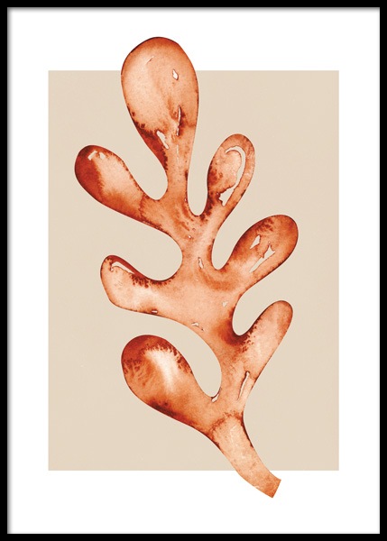 Hazel Shape Plakat i gruppen Plakater / Kunstplakater hos Desenio AB (14887)