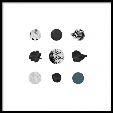 Pieces No6 Plakat i gruppen Plakater / Kunstplakater hos Desenio AB (2768)