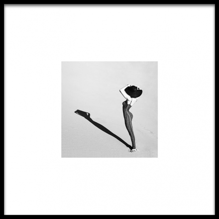 Lady Shadow Plakat  i gruppen Plakater / Sort-hvid hos Desenio AB (8912)