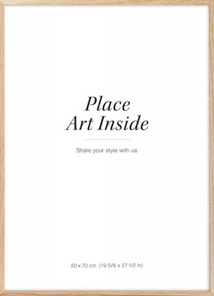 Billedramme i eg, 50x70