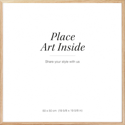 Billedramme i eg, 50x50