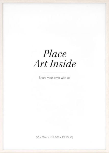 Billedramme i lyst træ, 50x70