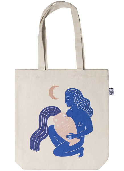 Under the Moon Tote Bag i gruppen Limited edition hos Desenio AB (TOTE50143)