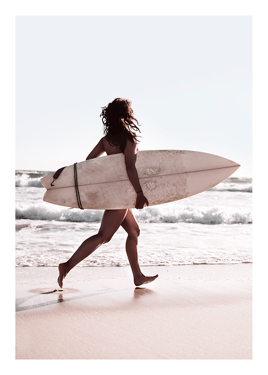 Surf The Waves Plakat / Fotokunst hos Desenio AB (10172)