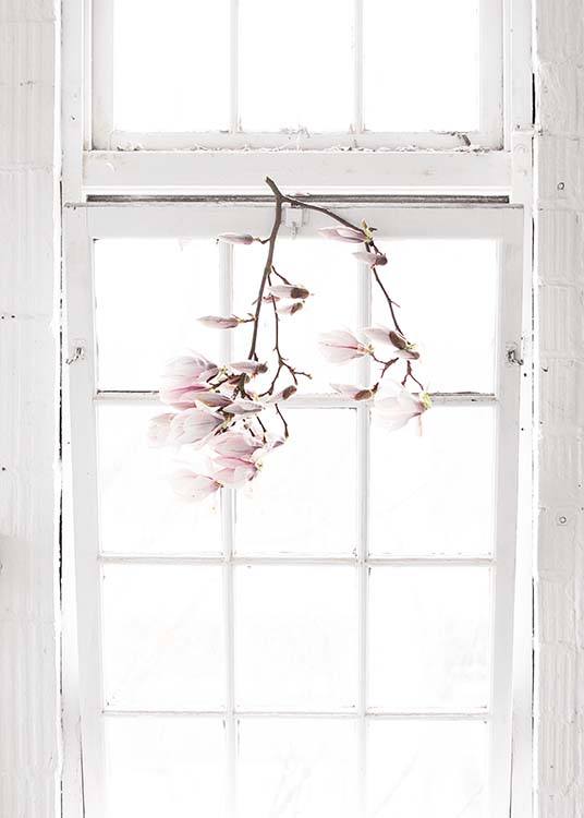 Flowers In The Window Plakat / Fotokunst hos Desenio AB (10182)