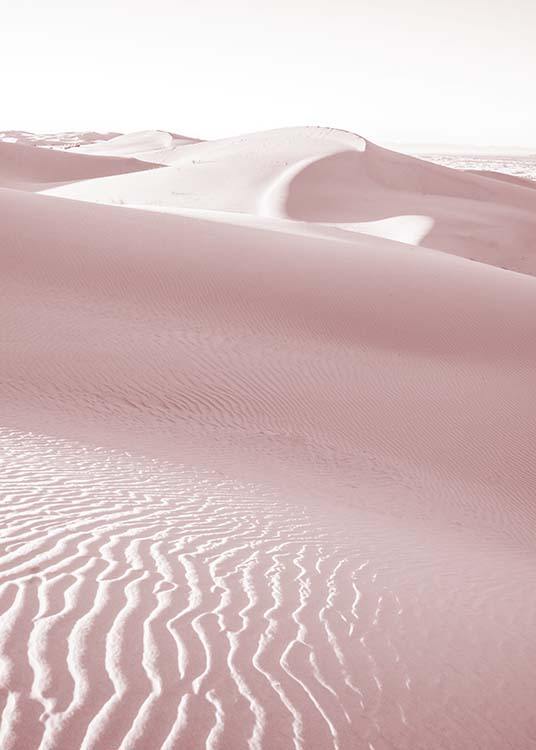 Pink Desert Plakat