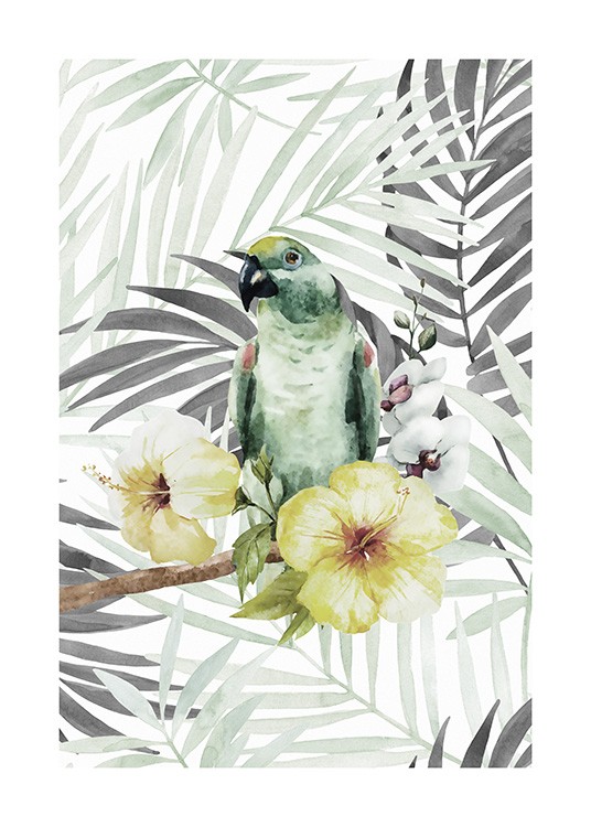 Tropical Bird No2 Plakat / Insekter & Dyr hos Desenio AB (10649)