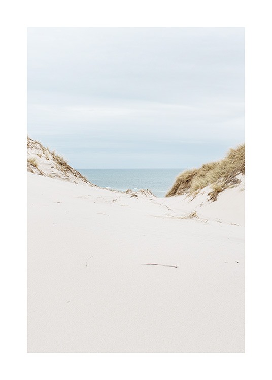 Sand Dunes by Sea Plakat / Naturmotiv hos Desenio AB (10753)