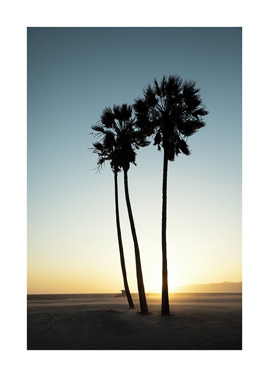 Los Angeles Sunset Plakat / Tropiske plakater hos Desenio AB (10786)