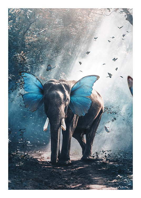 Butterphant Plakat