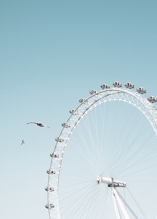 London Eye Plakat