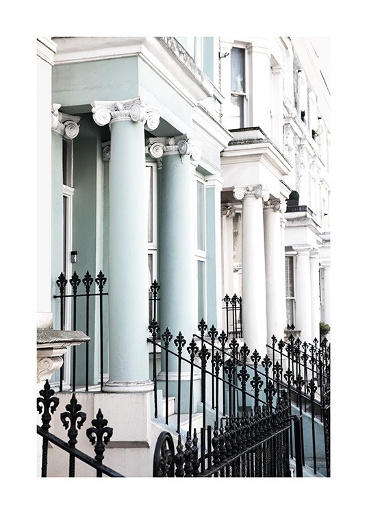 Notting Hill Facade Plakat