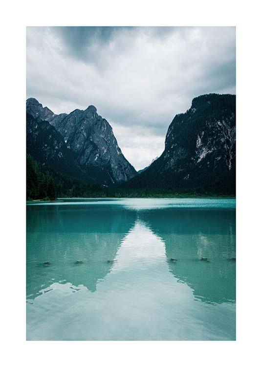 Dobbiaco Lake Plakat