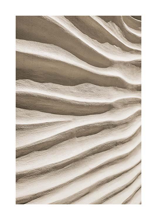 Sand Texture Plakat / Naturmotiv hos Desenio AB (11711)