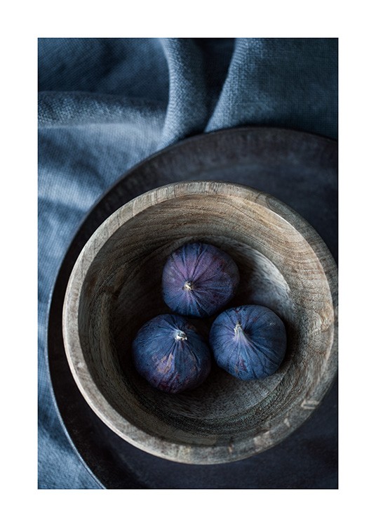 Figs on a Plate Plakat