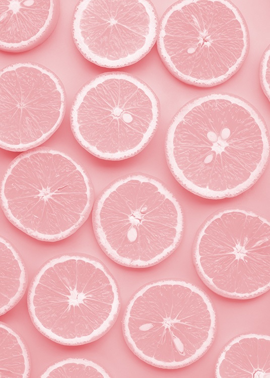 Pink Slices Plakat