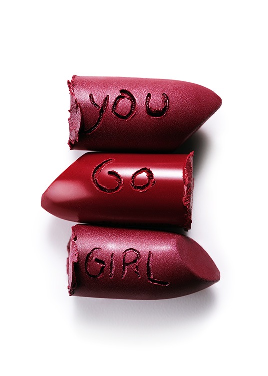 You Go Girl Lipstick Plakat / Fotokunst hos Desenio AB (12443)