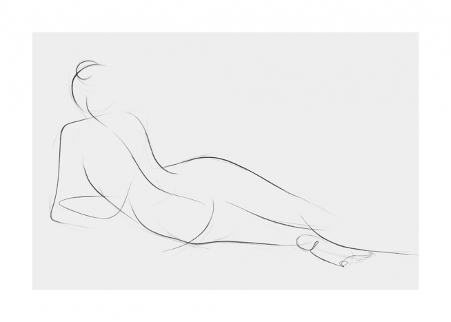 Sketch Lines No3 Plakat