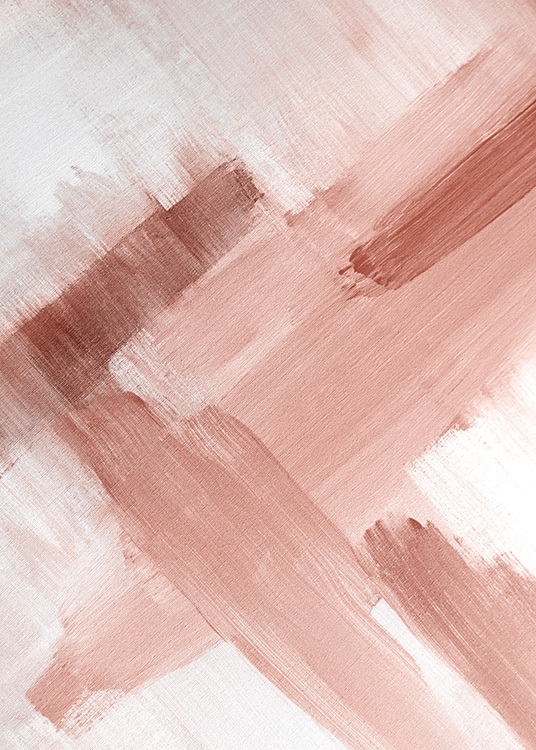 Abstract Painting Pink No2 Plakat / Kunstplakater hos Desenio AB (12895)