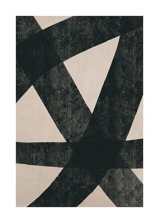 Broad Lines No2 Plakat / Abstrakt kunst hos Desenio AB (13618)