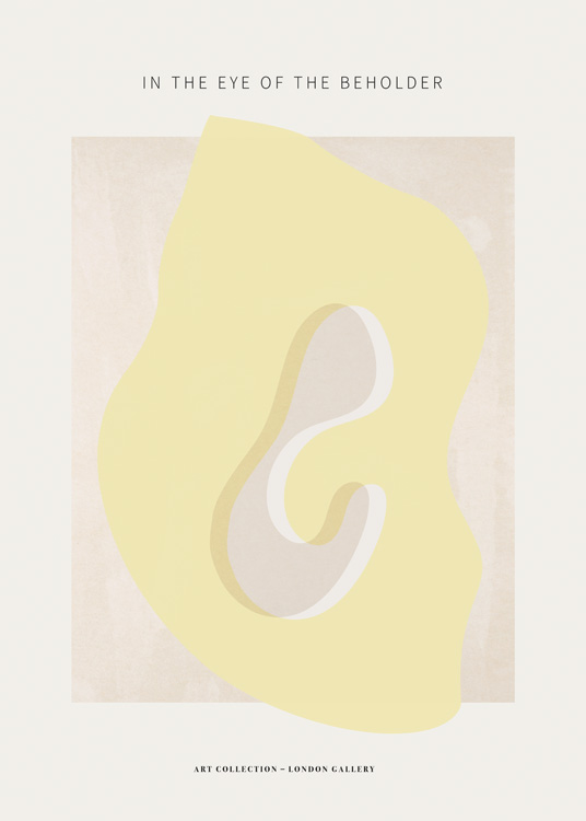 In The Eye Of The Beholder Plakat