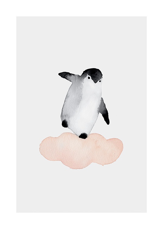 Little Penguin Plakat