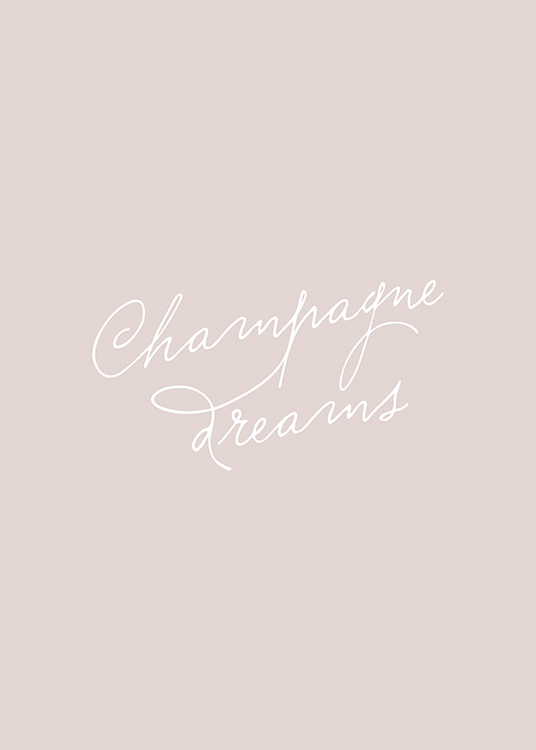 Champagne Dreams Plakat
