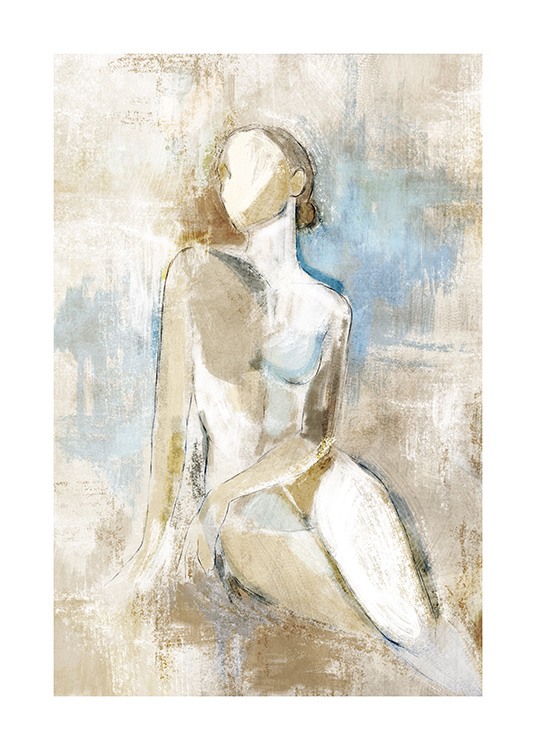 Femme Figures No2 Plakat