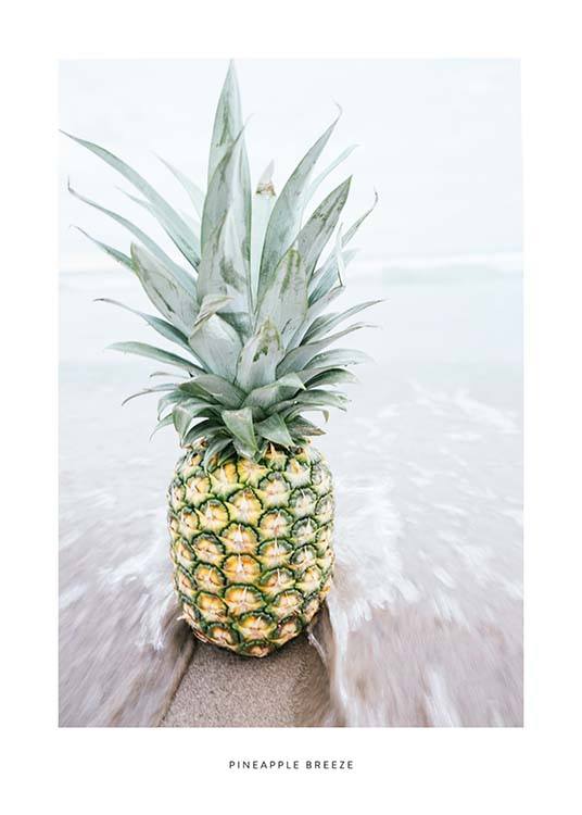Pineapple Breeze Plakat / Fotokunst hos Desenio AB (2020)