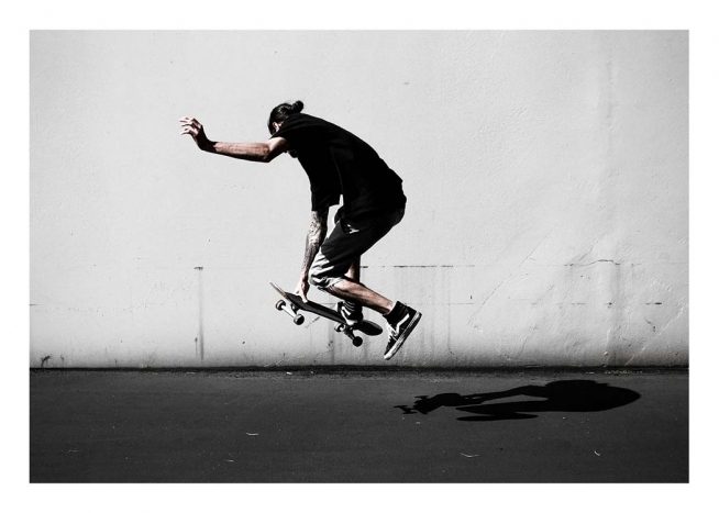 Skating In La Plakat