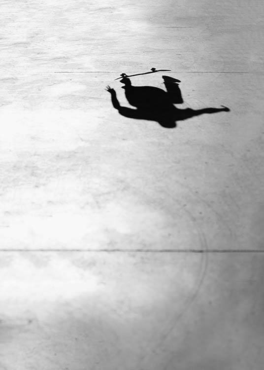 Skate Shadow Plakat