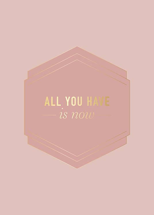 All You Have Pink Plakat