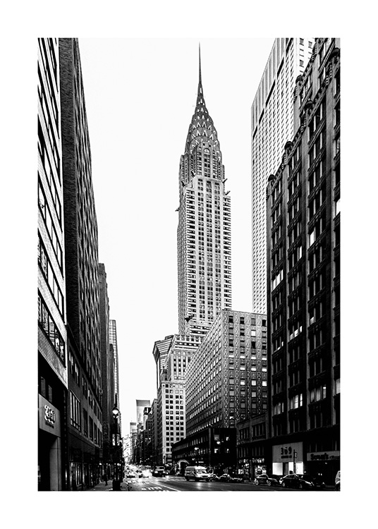 Streets Of New York Plakat / Sort-hvid hos Desenio AB (3297)