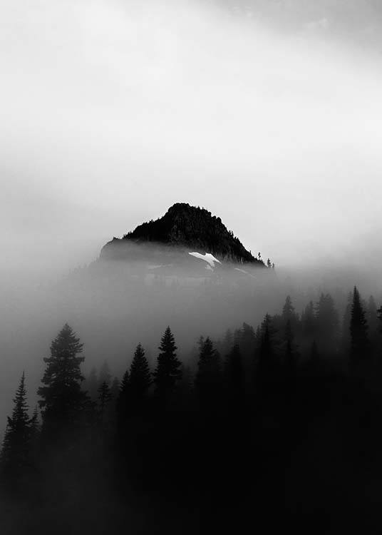 Black Mountain Top Plakat