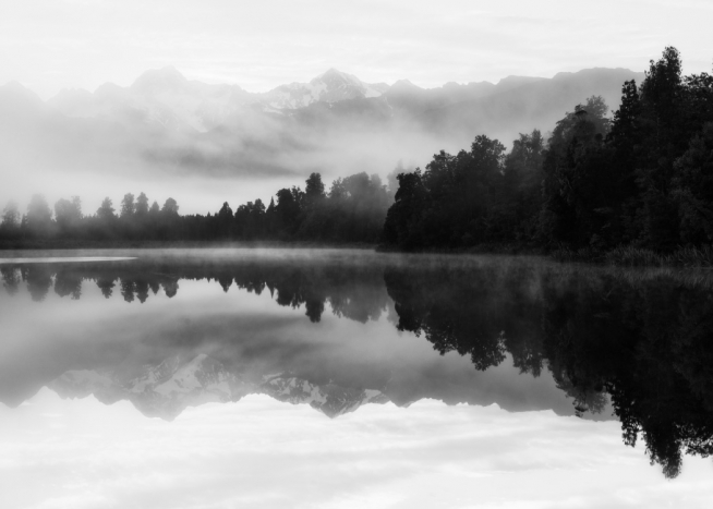 Fog On Lake, Plakat