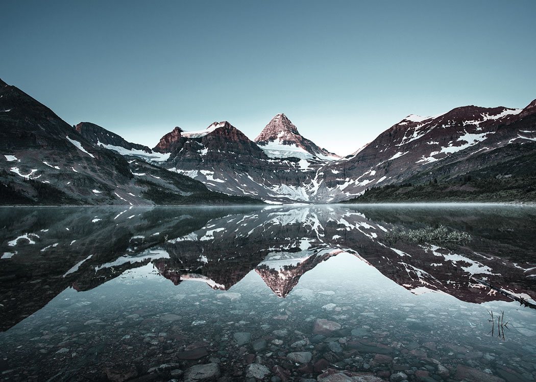 Mountain Reflection, Plakat