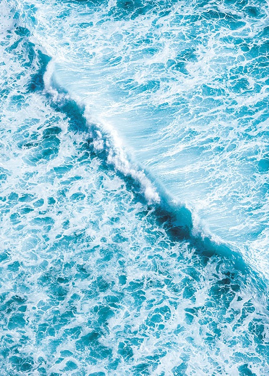 Blue Ocean, Plakat / Naturmotiv hos Desenio AB (8331)