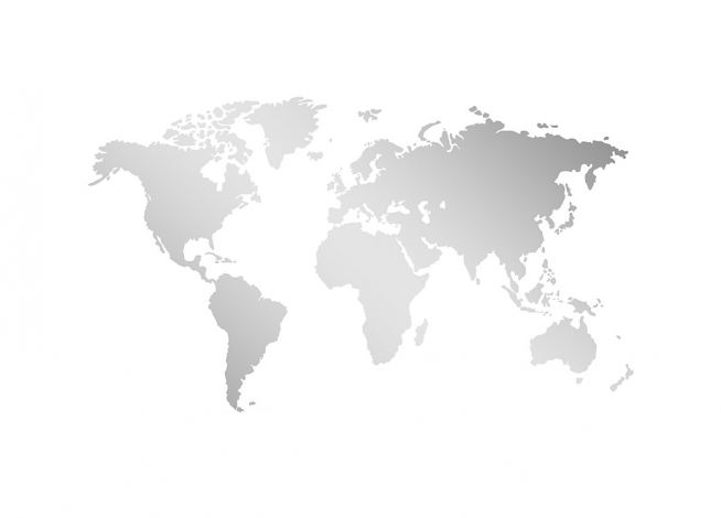 Verdenskort Sølv, Plakat