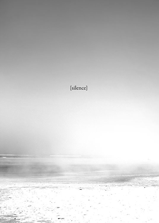 The Silence, Plakater / Fotokunst hos Desenio AB (8551)