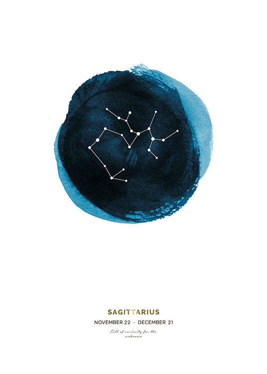 Sagittarius Plakat