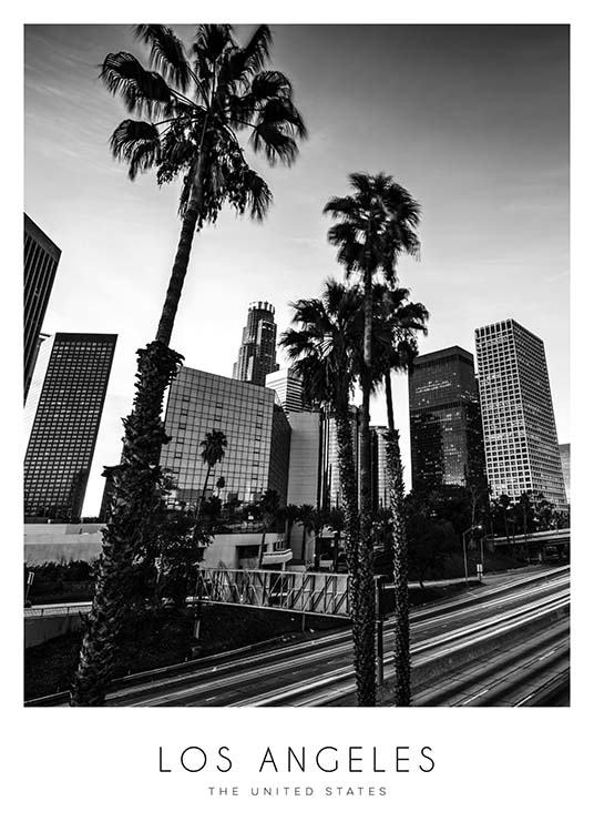 Los Angeles Plakat / Fotokunst hos Desenio AB (8916)