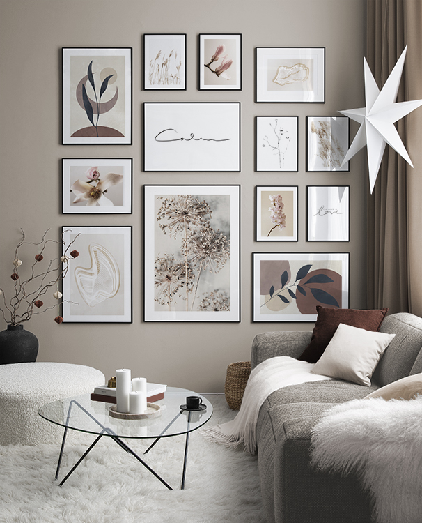 Ro med vinterblomster