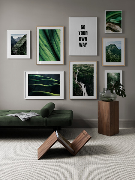 Naturmotiv fra Desenio. Billeder af landskab, bjerg og søer. 